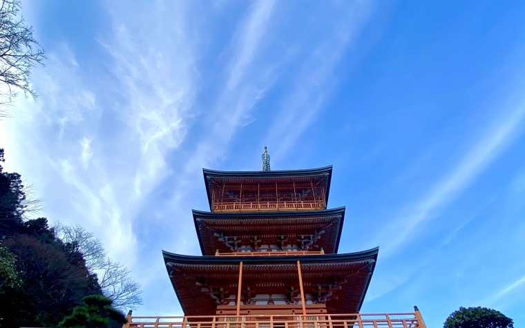 The Kumano Nachi Taisha Grand Shrine complex in Wakayama, Japan
