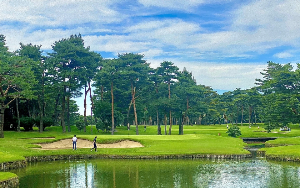 A view of Kasumigaseki Country Club course 